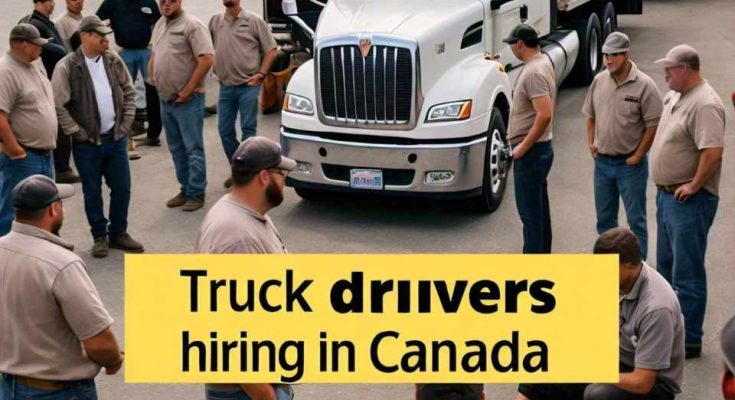 Truck Drivers Jobs in Canada