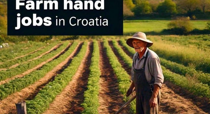 Farms Hand Jobs in Croatia with Visa Sponsorship 2024