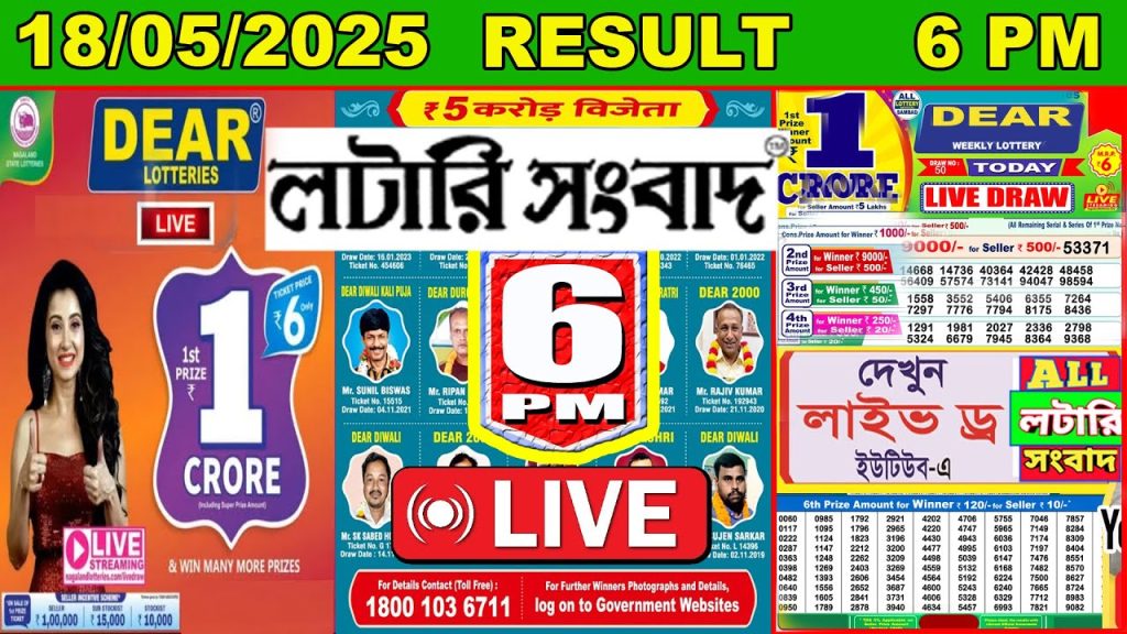 Sikkim State Lottery Result for 18.09.2025 – 1 PM Morning Draw